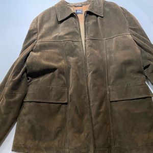 Hugo Boss Men’s Suede Coat